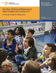 Teacher-Delivered Behavioral Interventions in Grades K-5 thumbnail
